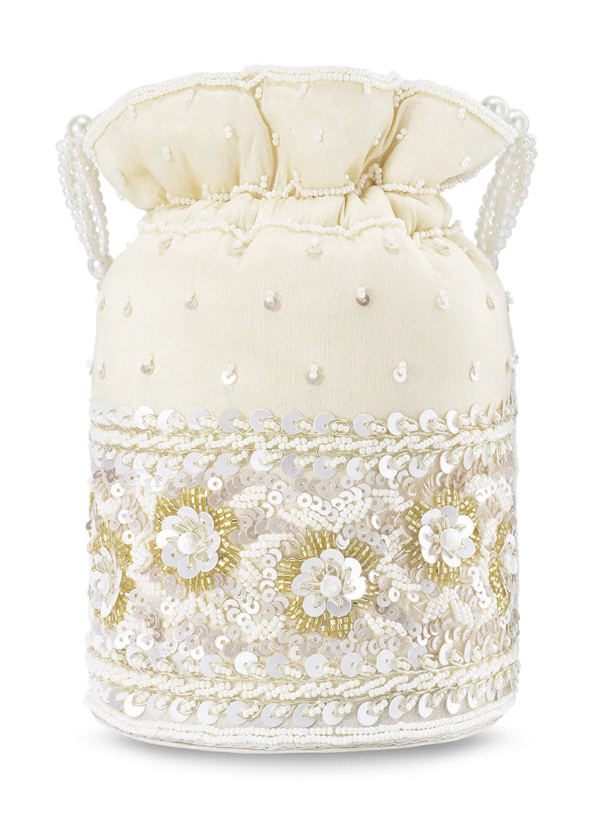 Bling Bliss Sequin-Infused Potli Bag