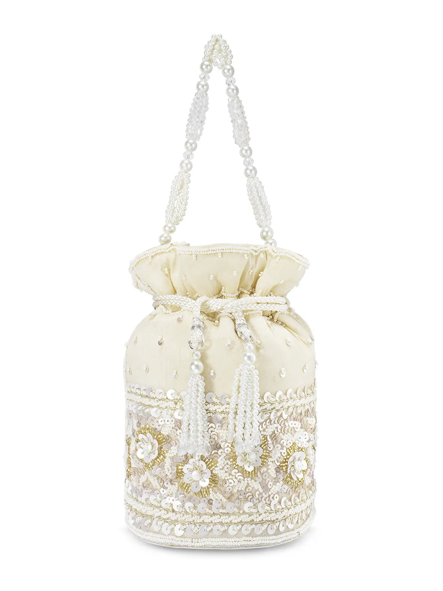 Bling Bliss Sequin-Infused Potli Bag