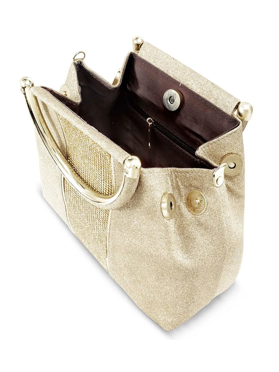 Handcrafted Glamour Potli Bags - Cream