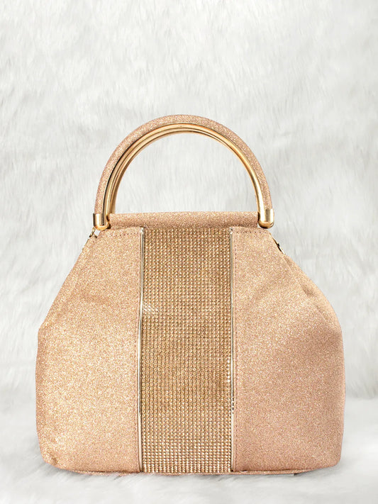 Handcrafted Glamour Potli Bags - Rose Gold