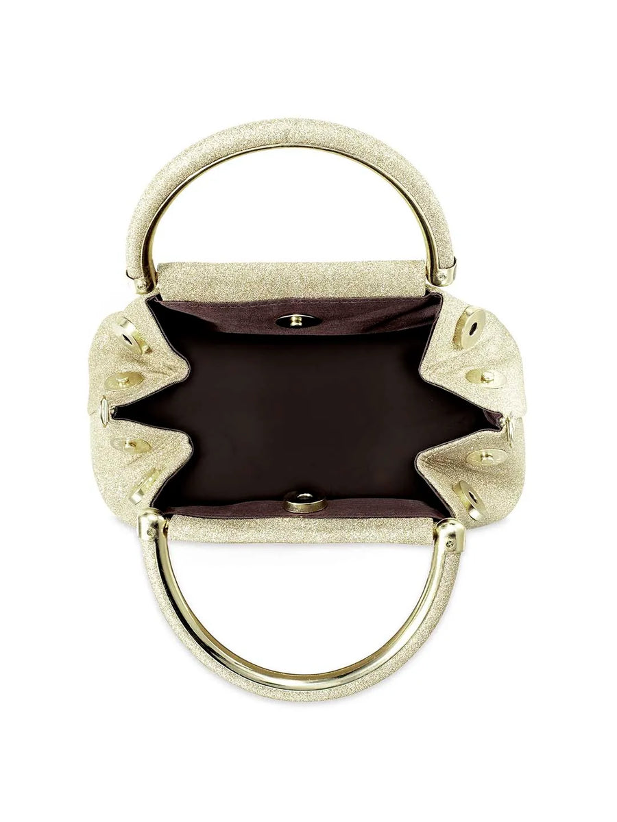 Handcrafted Glamour Potli Bags - Gold