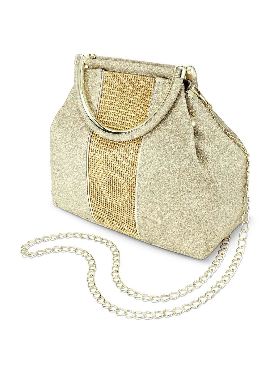 Handcrafted Glamour Potli Bags - Gold