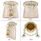 Potli Perfection Elegant Wristlet - Pink