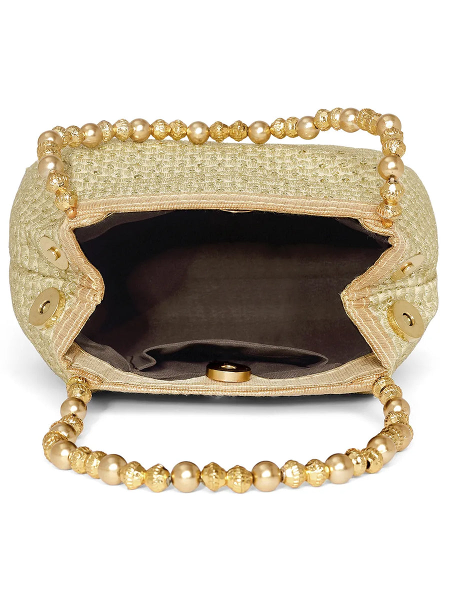 Handmade Zari Sequin Potli Bag