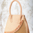 Chic & Charm in Hand Potli Bag - Rose Gold