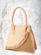 Chic & Charm in Hand Potli Bag - Rose Gold
