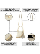 Charm in Hand Golden Potli Bag