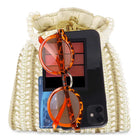 Wedding Bliss Wristlet Potli Bag - Cream