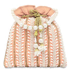 Wedding Bliss Wristlet Potli Bag - Peach