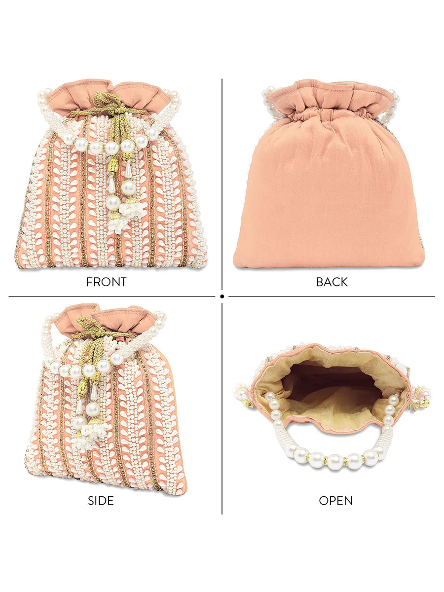 Wedding Bliss Wristlet Potli Bag