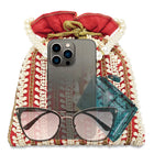 Wedding Bliss Wristlet Potli Bag - Red