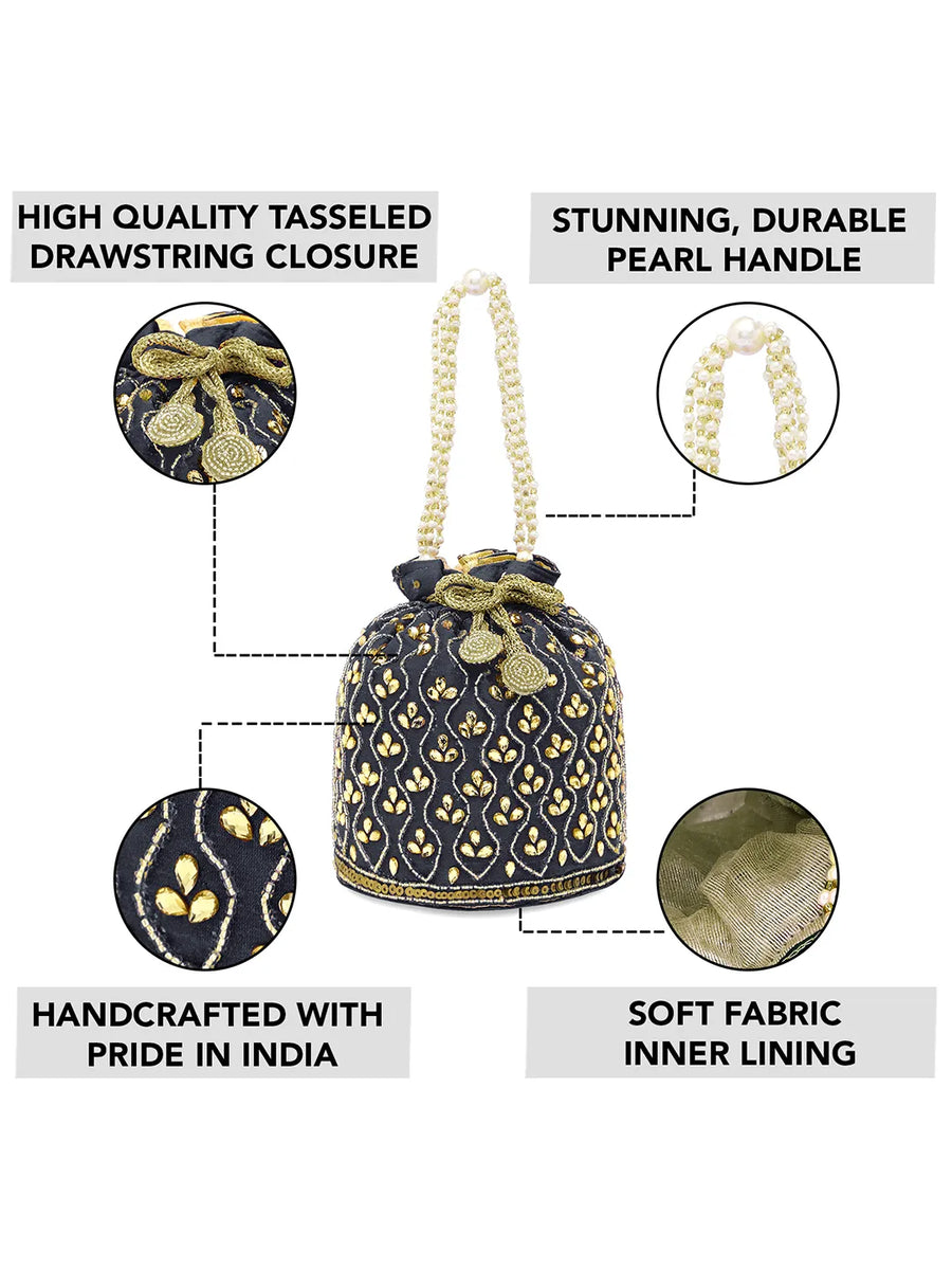 Chic Potli Bag for Fashion Brides