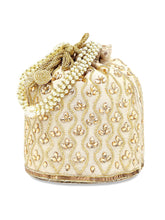 Starry Glam Stones Brown Potli Bag