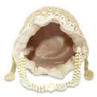Chic Potli Bag for Fashion Brides - Cream