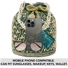 Chic Potli Bag for Fashion Brides - Green