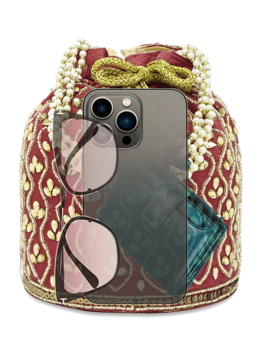 Chic Potli Bag for Fashion Brides