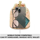 Chic Potli Bag for Fashion Brides - Peach