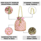 Chic Potli Bag for Fashion Brides - Pink