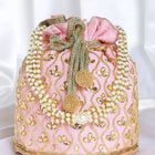 Chic Potli Bag for Fashion Brides - Pink