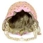Chic Potli Bag for Fashion Brides - Pink