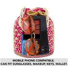 Chic Potli Bag for Fashion Brides - Rani Pink