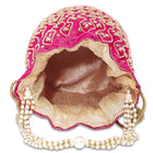 Chic Potli Bag for Fashion Brides - Rani Pink