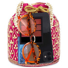 Chic Potli Bag for Fashion Brides - Rani Pink