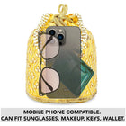Chic Potli Bag for Fashion Brides - Yellow