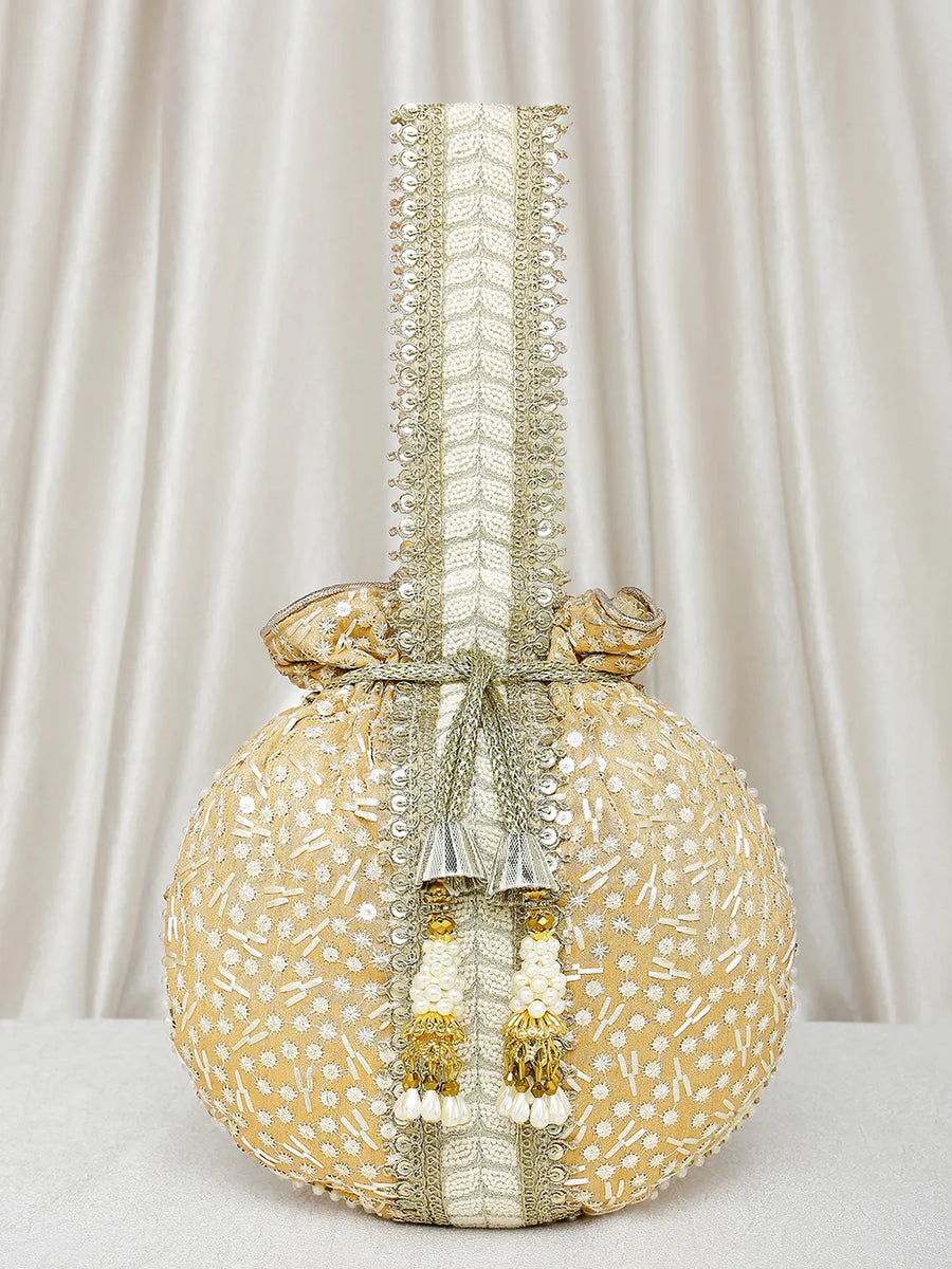 Embroidery Potli Bag – Traditional & Elegant Accessory | Peora