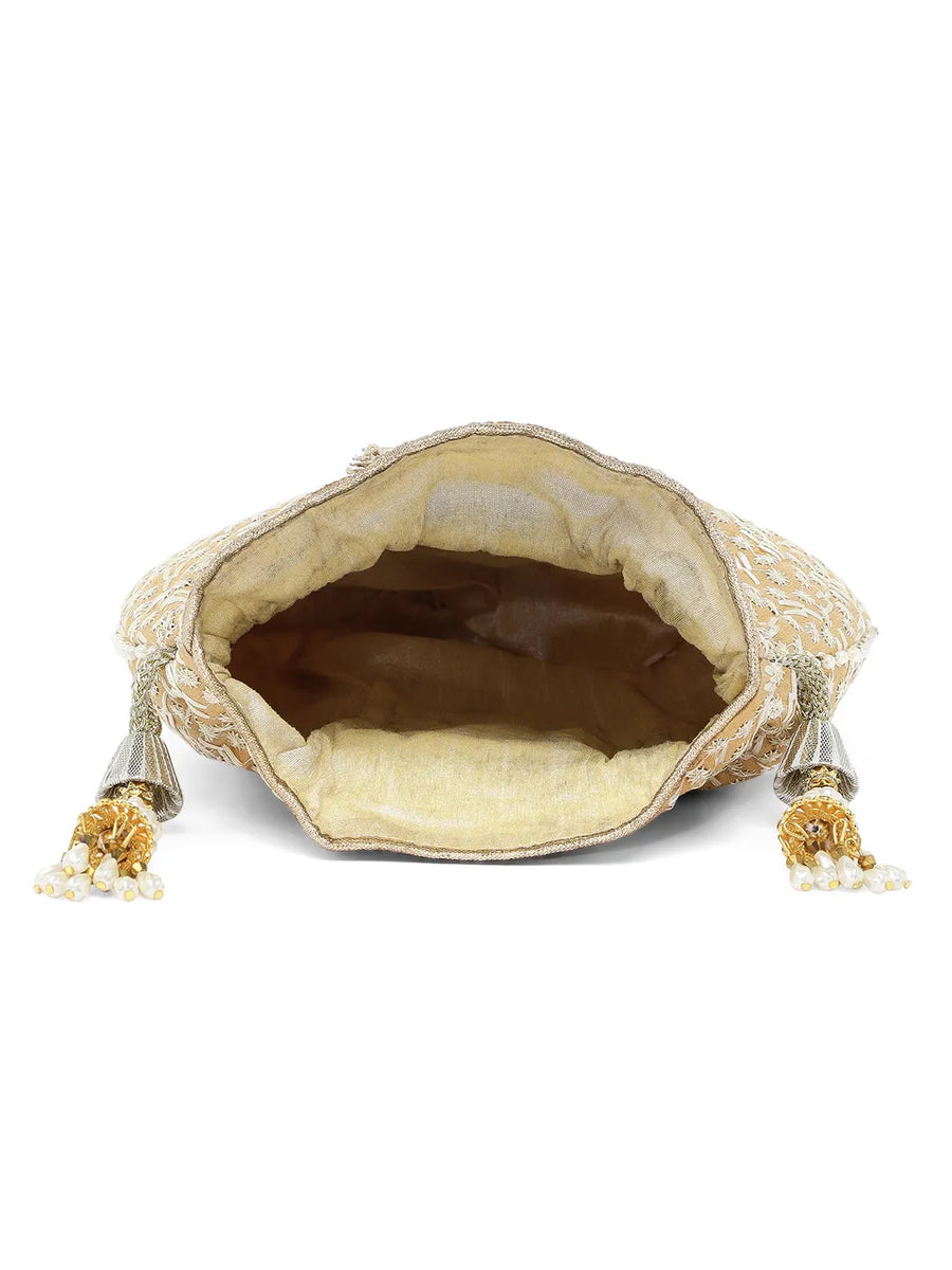 Embroidery Potli Bag – Traditional & Elegant Accessory | Peora