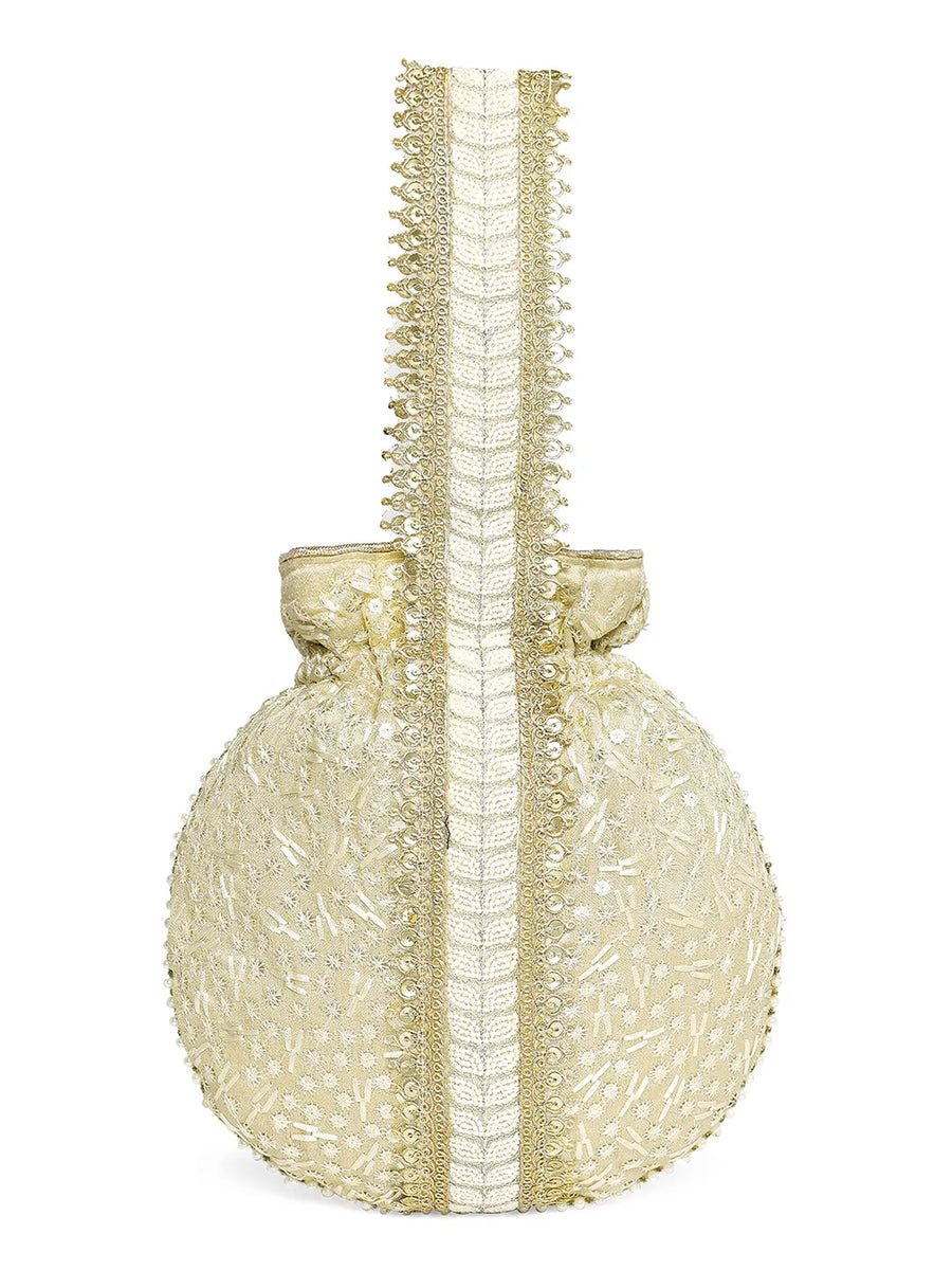 Embroidery Potli Bag – Traditional & Elegant Accessory | Peora