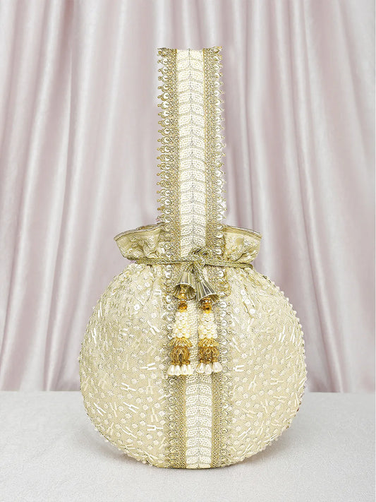 Embroidery Potli Bag – Traditional & Elegant Accessory | Peora