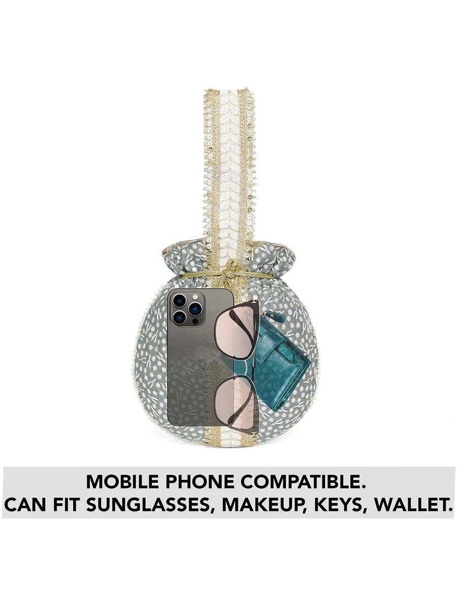 Embroidery Potli Bag – Traditional & Elegant Accessory | Peora