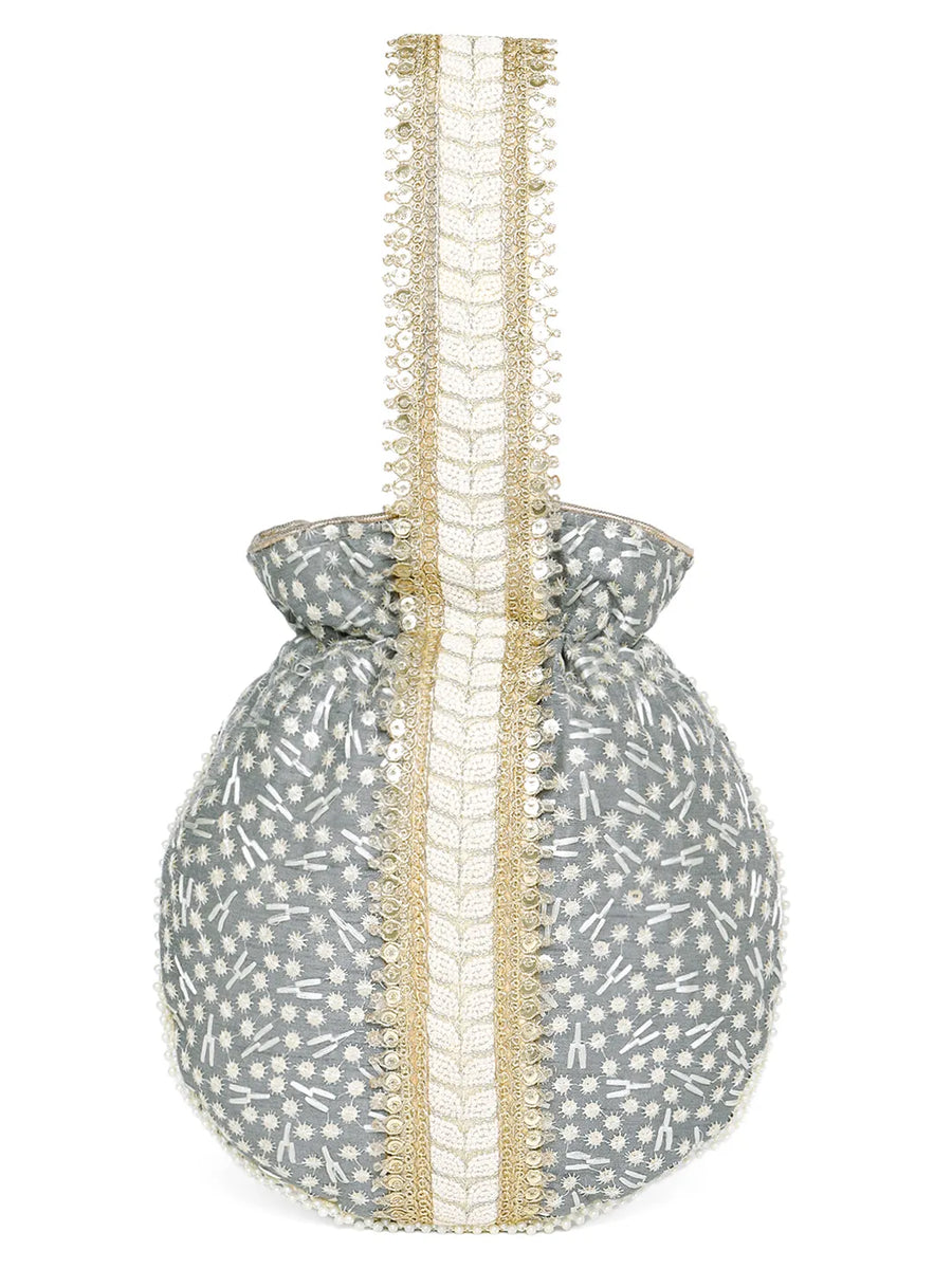 Embroidery Potli Bag – Traditional & Elegant Accessory | Peora