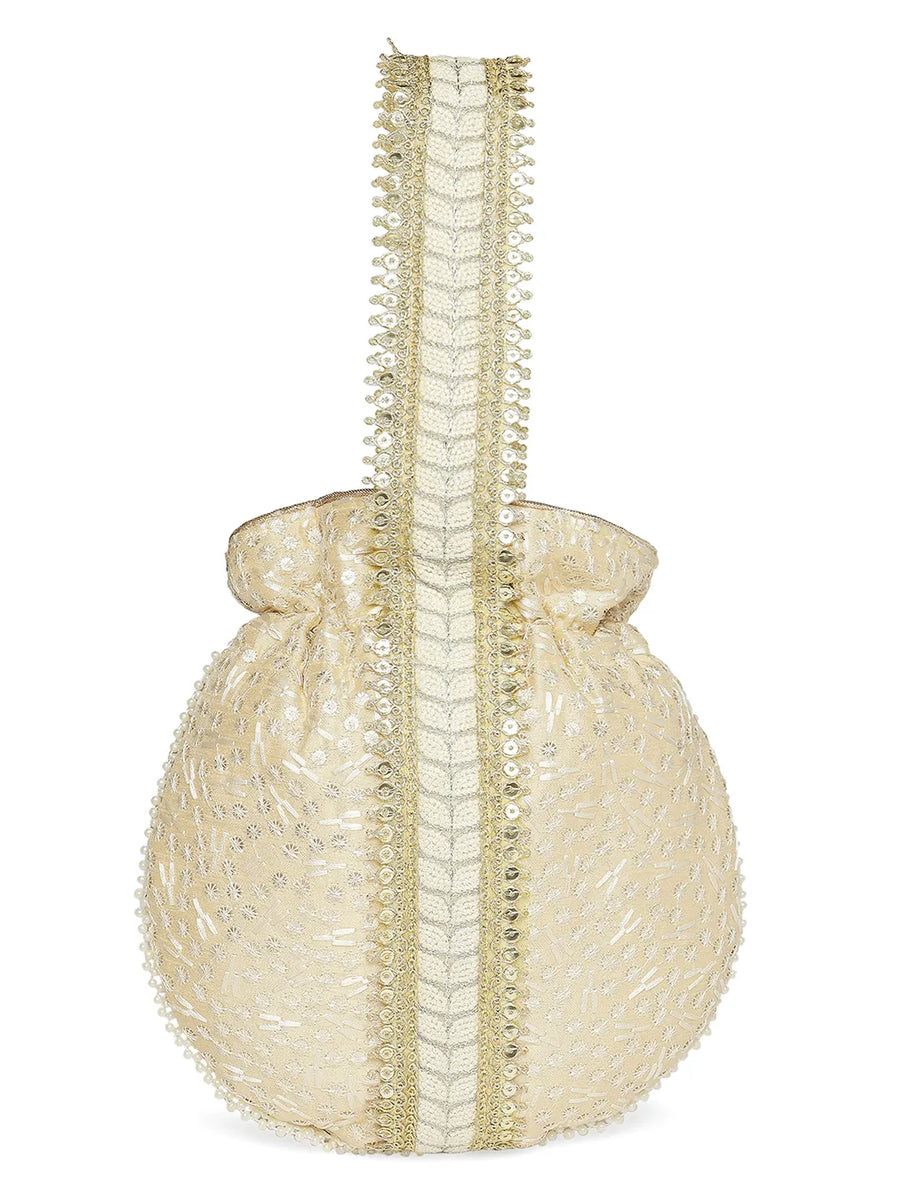 Embroidery Potli Bag – Traditional & Elegant Accessory | Peora