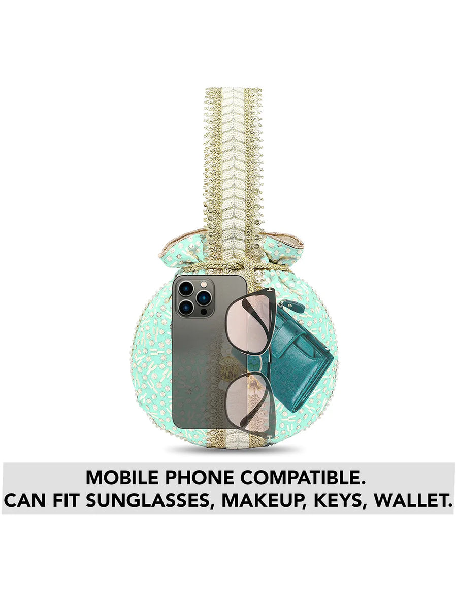 Embroidery Potli Bag – Traditional & Elegant Accessory | Peora