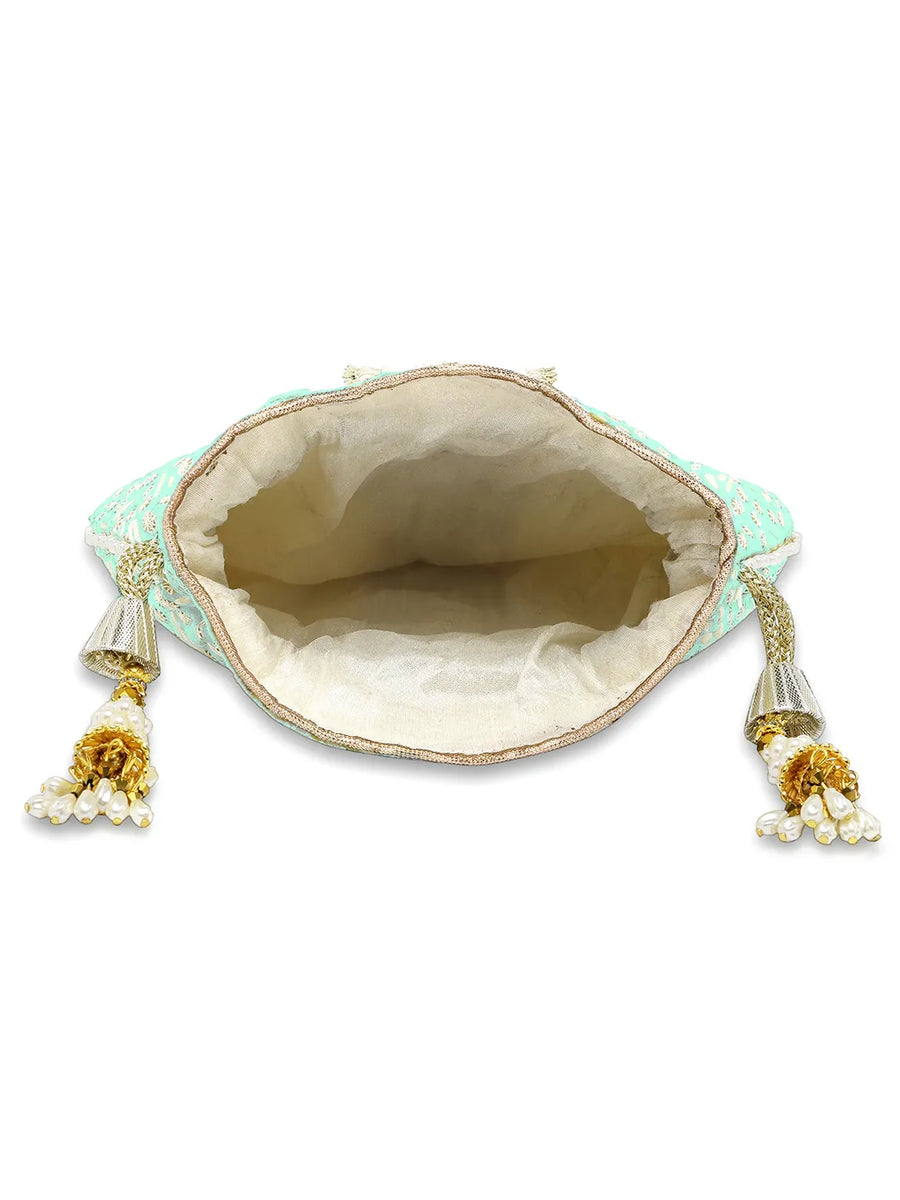 Embroidery Potli Bag – Traditional & Elegant Accessory | Peora
