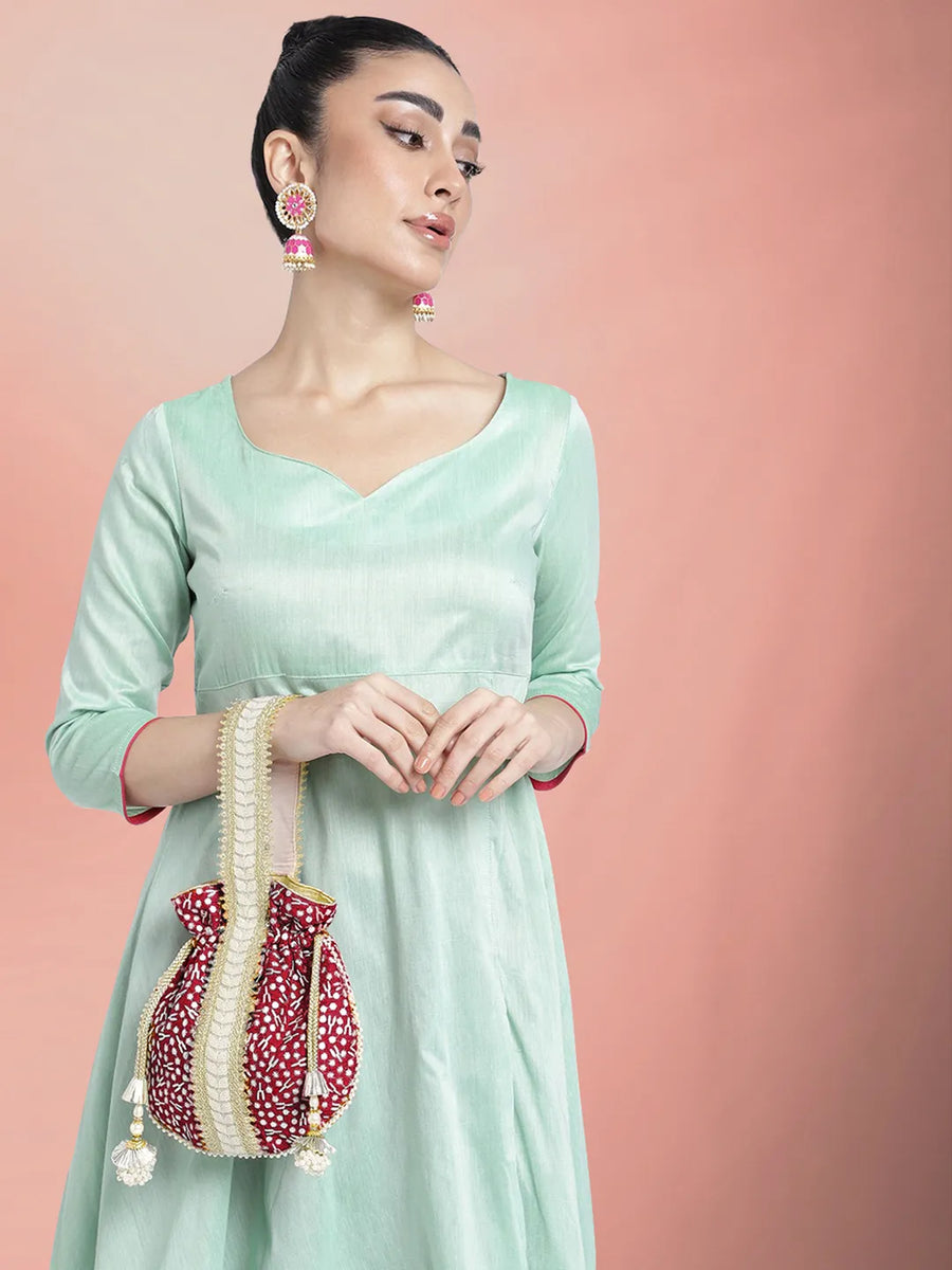 Embroidery Potli Bag – Traditional & Elegant Accessory | Peora