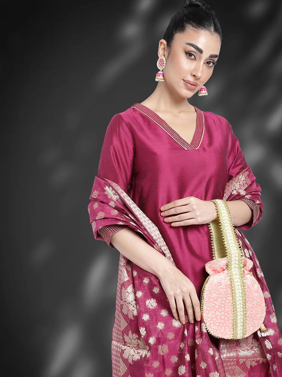 Embroidery Potli Bag – Traditional & Elegant Accessory | Peora