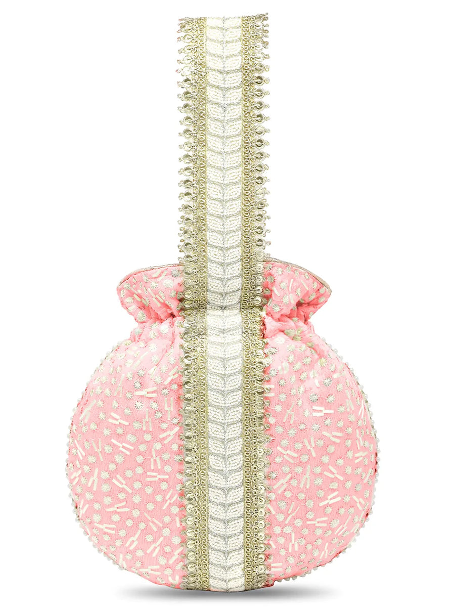 Embroidery Potli Bag – Traditional & Elegant Accessory | Peora