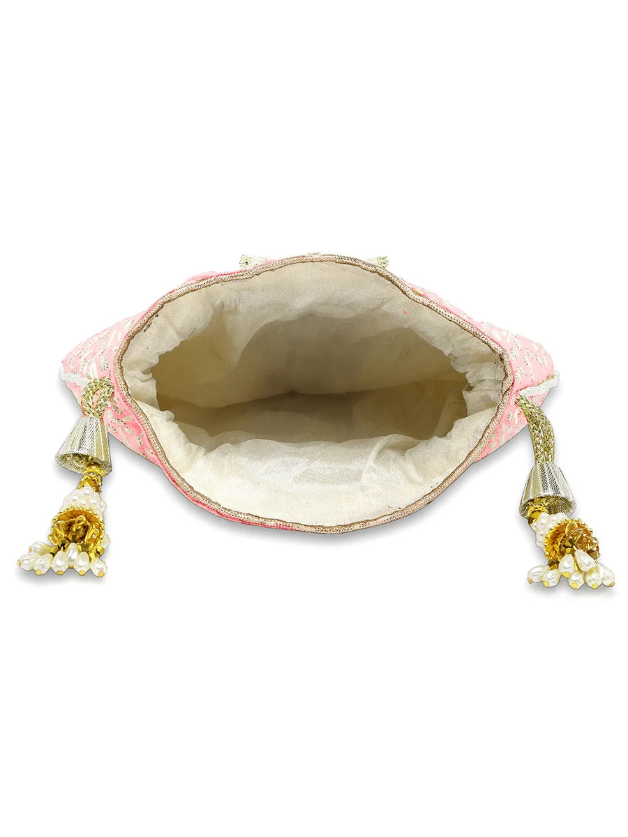 Embroidery Potli Bag – Traditional & Elegant Accessory | Peora