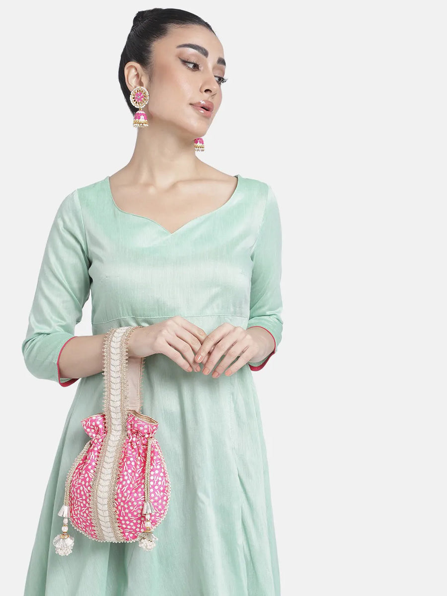 Embroidery Potli Bag – Traditional & Elegant Accessory | Peora