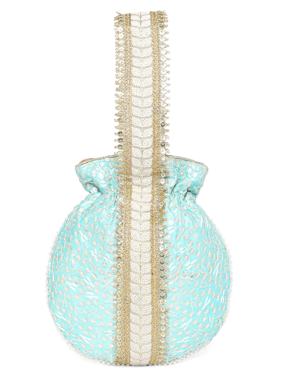 Embroidery Potli Bag – Traditional & Elegant Accessory | Peora