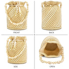Wedding Bliss Wristlet Potli Bag - Cream