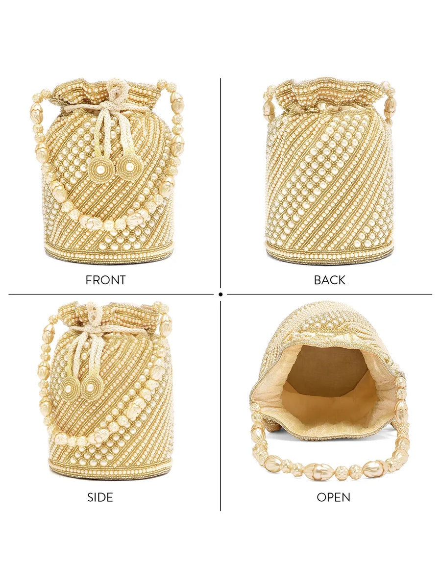 Wedding Bliss Wristlet Potli Bag