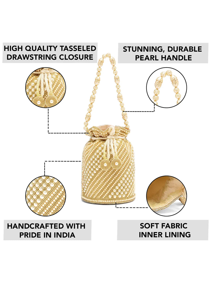 Wedding Bliss Wristlet Potli Bag