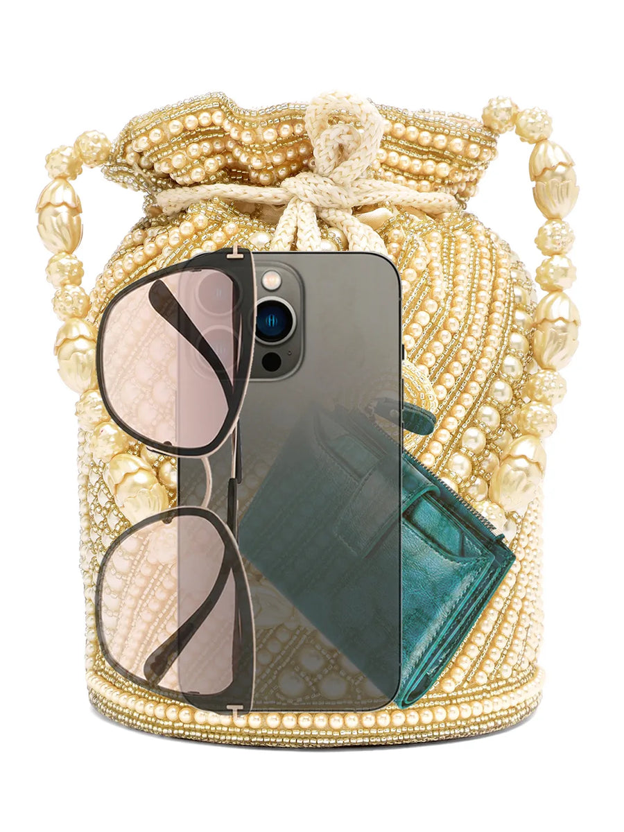 Wedding Bliss Wristlet Potli Bag