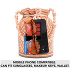Wedding Bliss Wristlet Potli Bag - Rose Gold