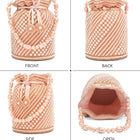 Wedding Bliss Wristlet Potli Bag - Rose Gold