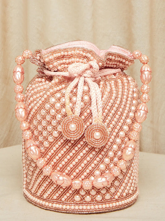 Wristlet Potli Bag – Elegant Ethnic Accessory | Peora